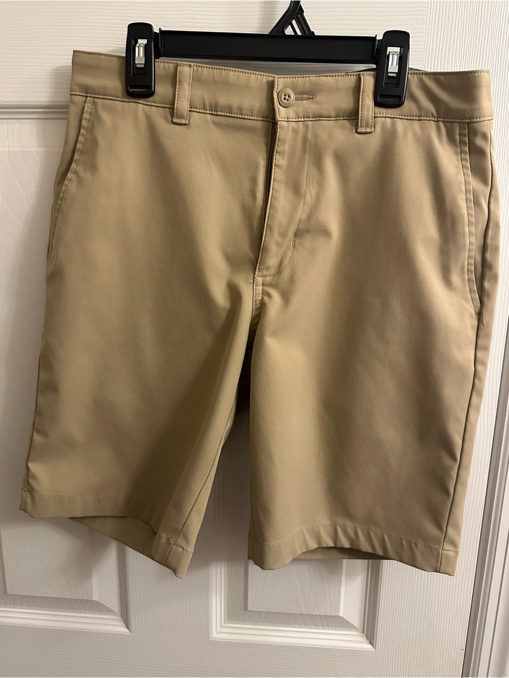 Ben Hogan Men's Stretch Golf Shorts Active Waistband 30in Khaki